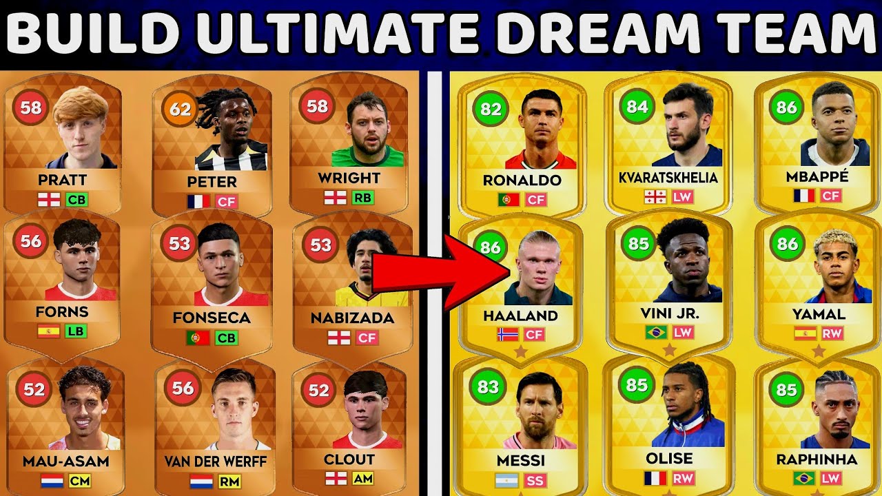 How To Build The ULTIMATE Dream Team in DLS 26 🔥