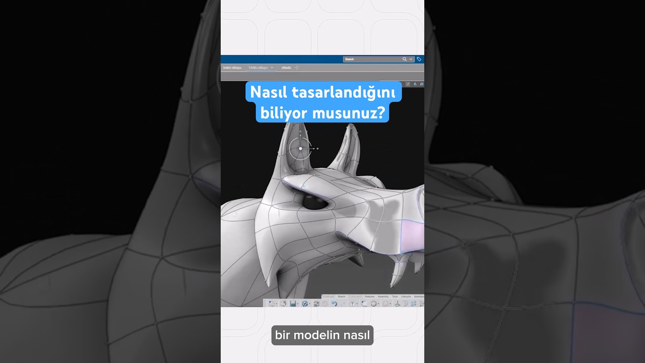 Nasıl tasarlandığını biliyor musunuz? | 3DEXPERIENCE platformunun 3D Sculptor Yeteneği!