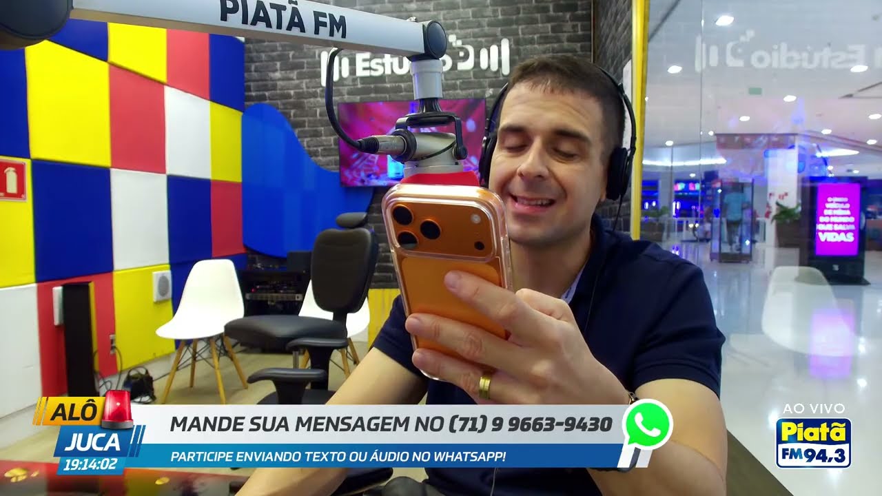 Alô Juca na Piatã FM • AO VIVO | Terça | 20.01.26