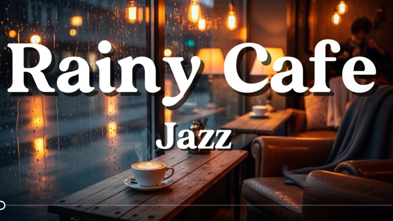 [playlist]Rainy Cafe Jazz ☕ Relaxing Piano & Smooth Saxophone for Study & Cozy Coffee Shop Ambience