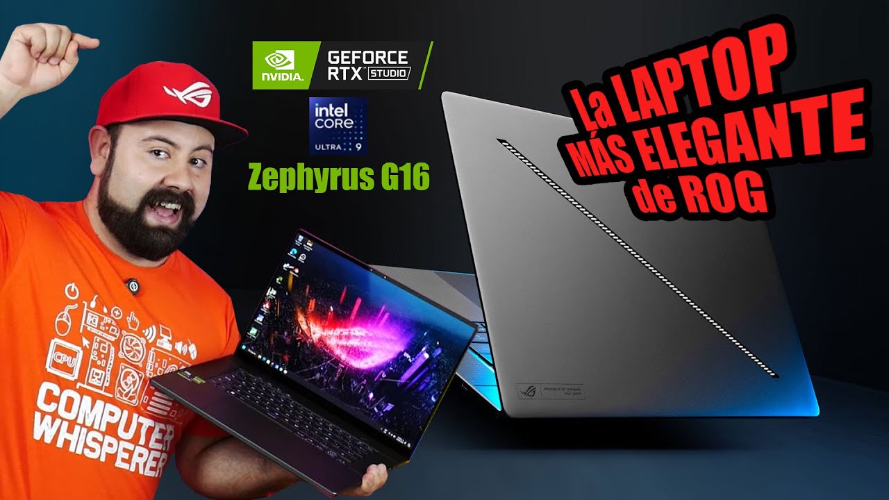 La Amenaza elegante, Core Ultra 9 + RTX4070 en formato portátil, Zephyrus G16 2024 - DrogaDigital