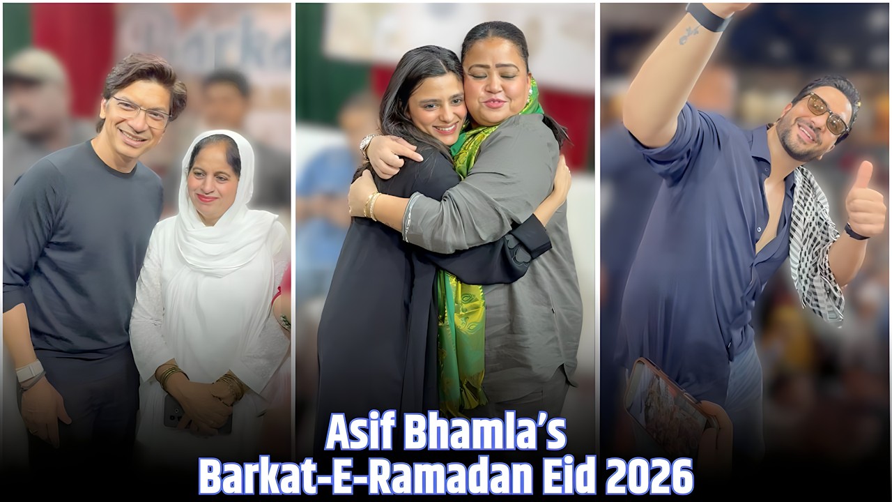 Asif Bhamla’s Barkat‑E‑Ramadan Eid 2026 | Aly Goni, Bharti Singh, Shaan & More Celebs