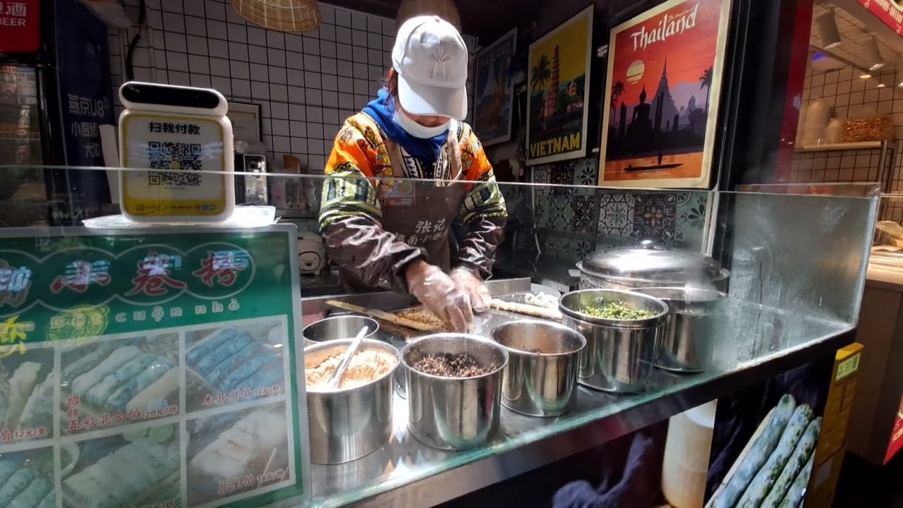 bánh cuốn vn ở Li Jiang