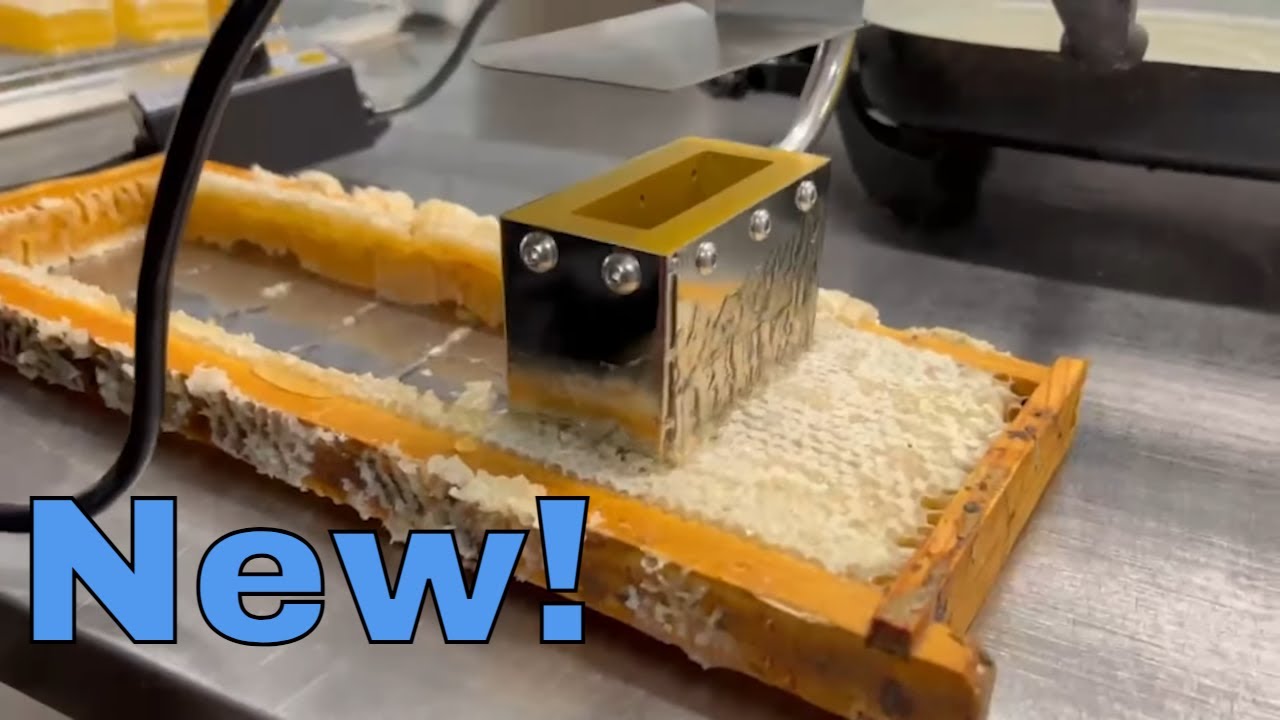 Cut Premium $10 Comb Honey with this New Tool!