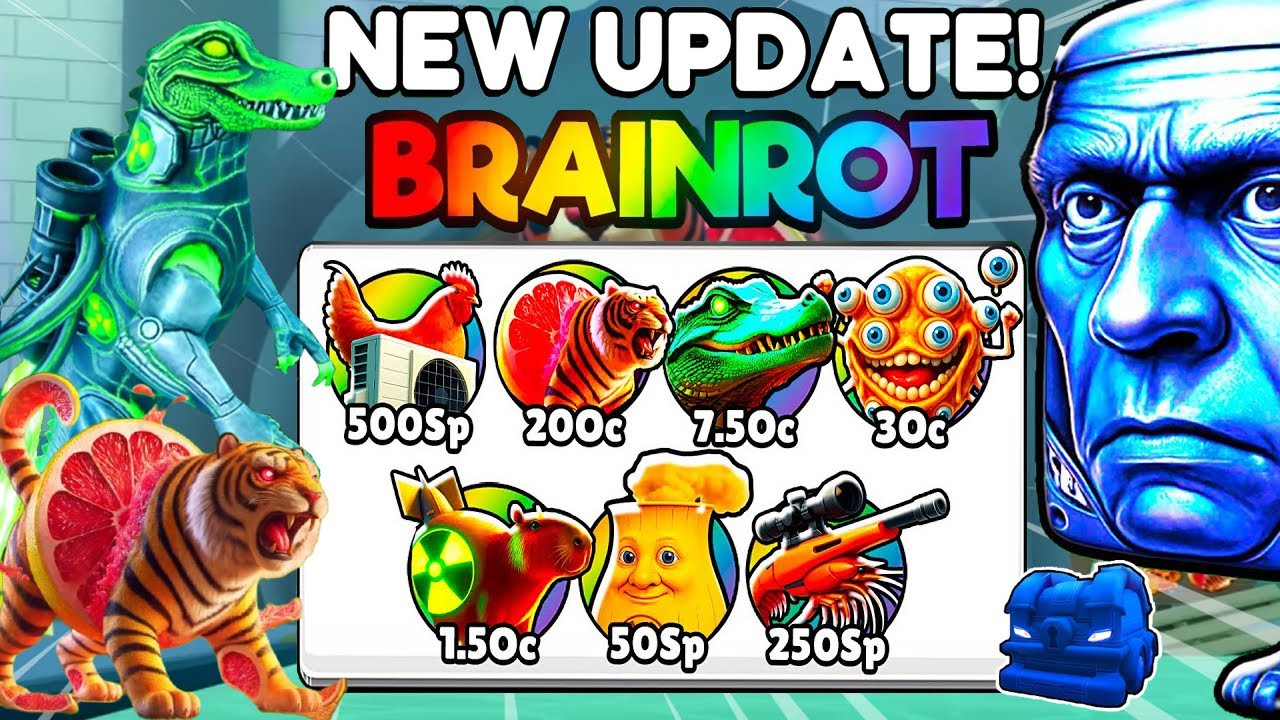 All *NEW 10 SECRET* in Brainrot Evolution Update 18 (Roblox) | Crew TV Channel