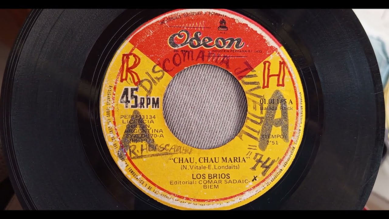LOS BRIOS ==  CHAU CHAU MARIA (1973)