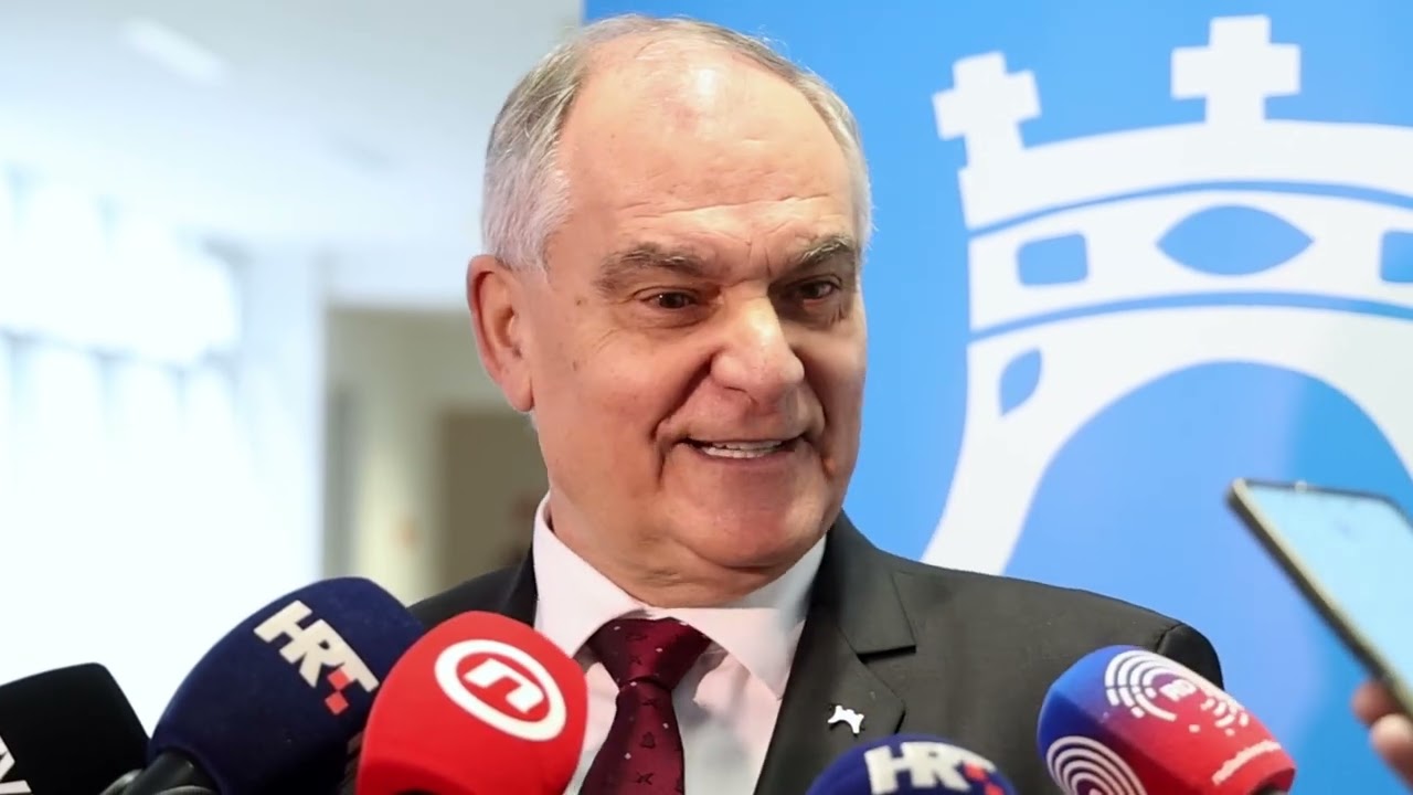 Župan Blaženko Boban dao izjavu prije sjednice Županijske skupštine SDŽ