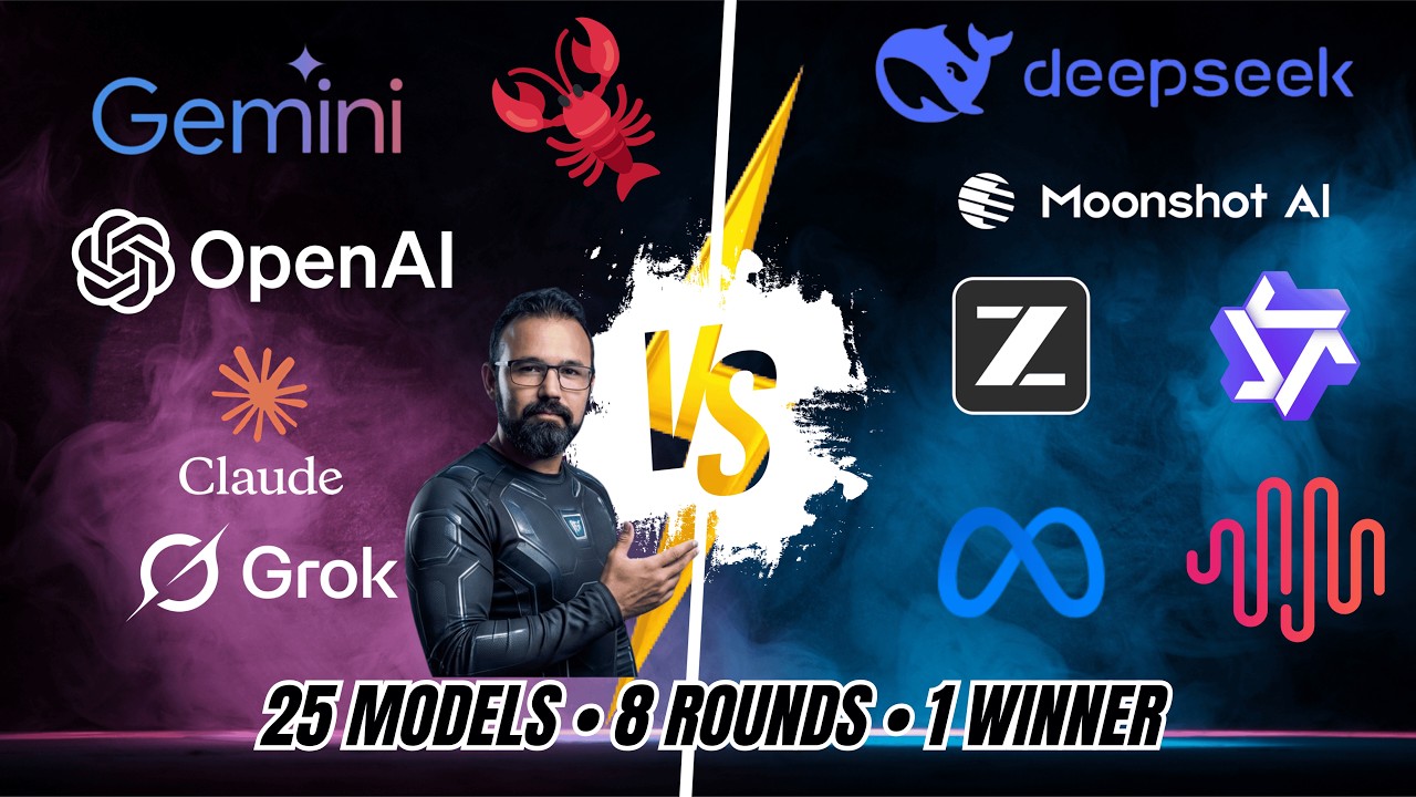 25 LLMs Battle in 8 Brutal Rounds – Best Models for OpenClaw Agents in 2026