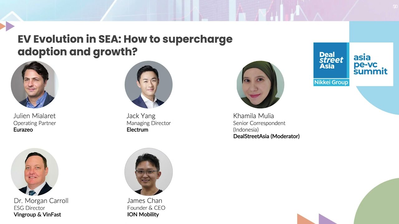 EV Evolution in SEAsia: How to supercharge adoption & growth? Eurazeo|Electrum|Vingroup|ION Group