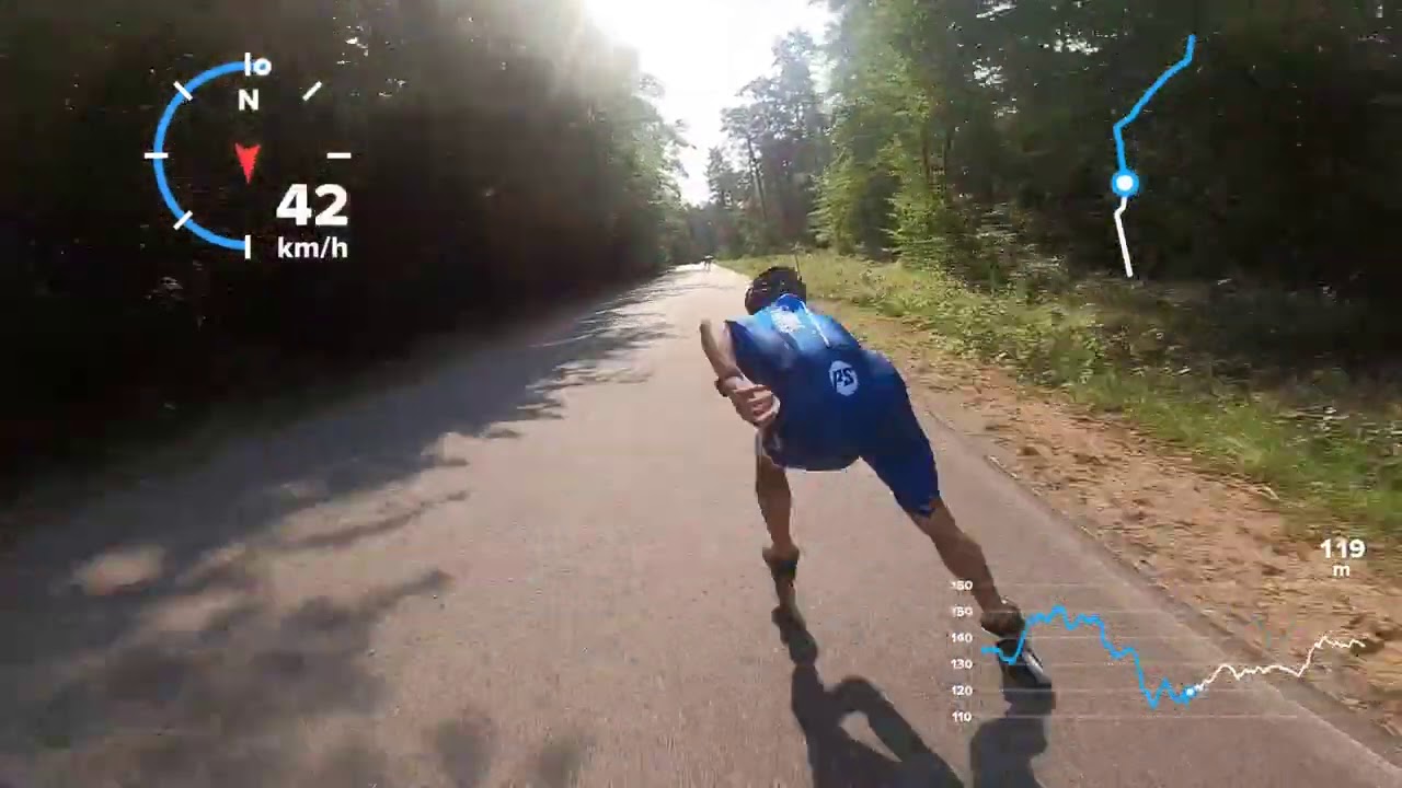 inline speed skating marathon in Mazury (pascal briand vlog 315)