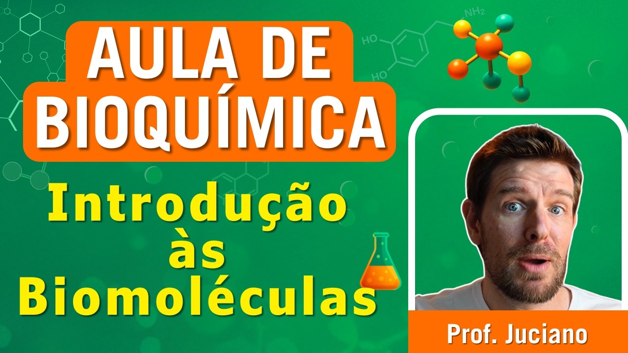 Biomoléculas (Introdução) - Aula para Ensino Superior. Aula com animações