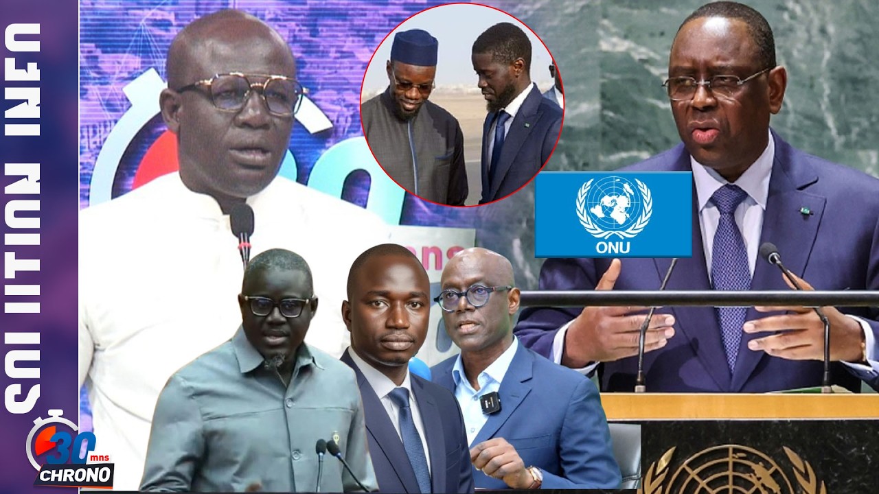 SYSTÈME BI NIO NEK THI GUINAW CANDIDATURE MACKY ONU...LES MASQUES TOMBENT ET SE PREPARENT POUR...