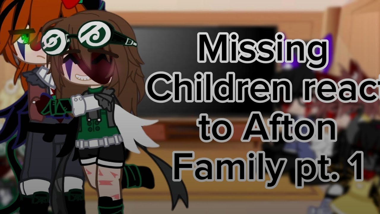 The Missing children react to the Afton Family part 1| Elizabeth Afton| Sorta Lazy