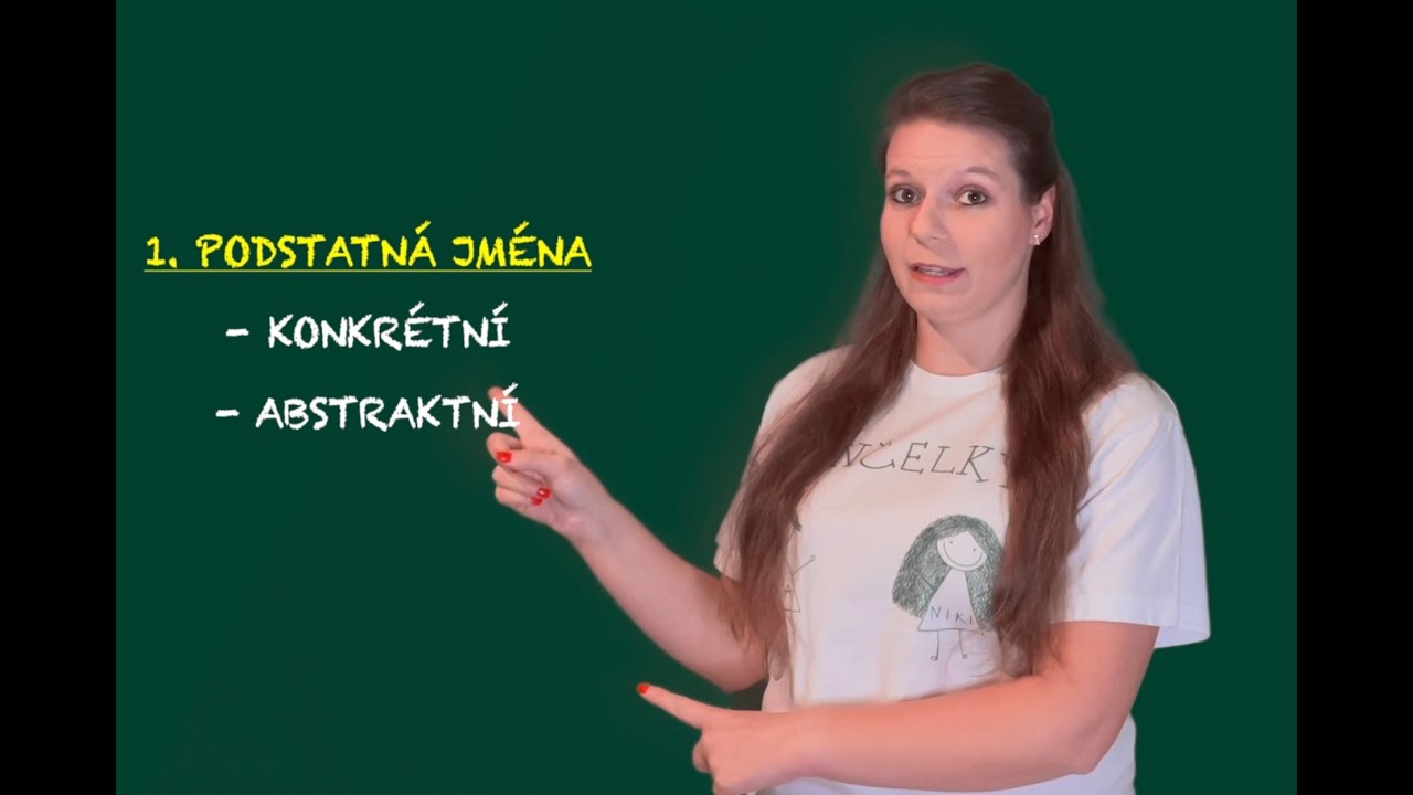 Pančelky - Podstatná jména