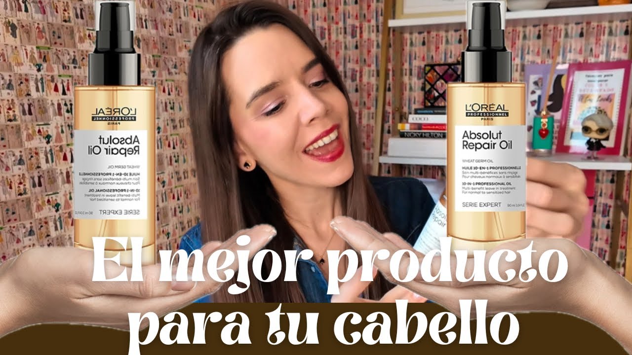 El mejor producto para tu cabello de Loreal  Absolut Repair Aceite multibeneficios 10 en 1