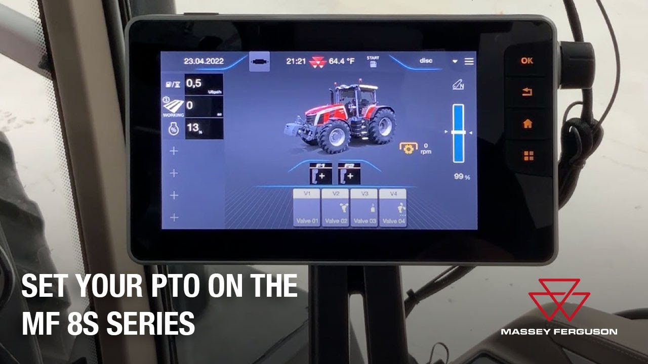 Setting Your PTO on the Massey Ferguson 8S Series Tractor