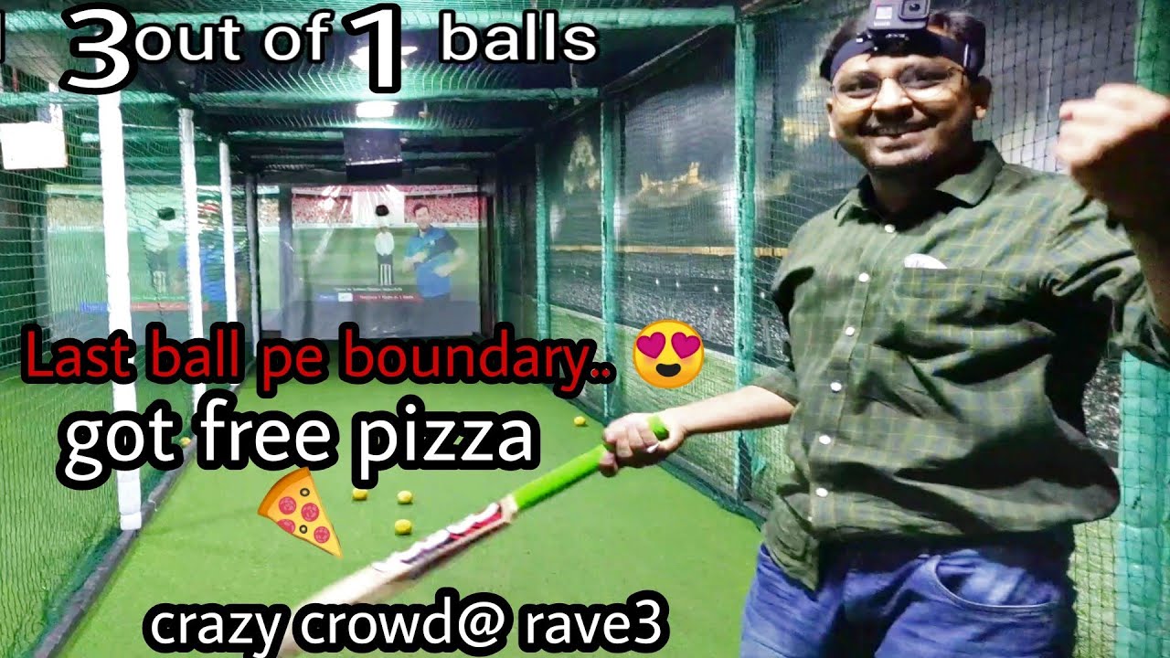 Play Cricket and Get Pizza Free | Fun Games at Rave 3 Kanpur | Kanpur Vlog | Weekend Detox