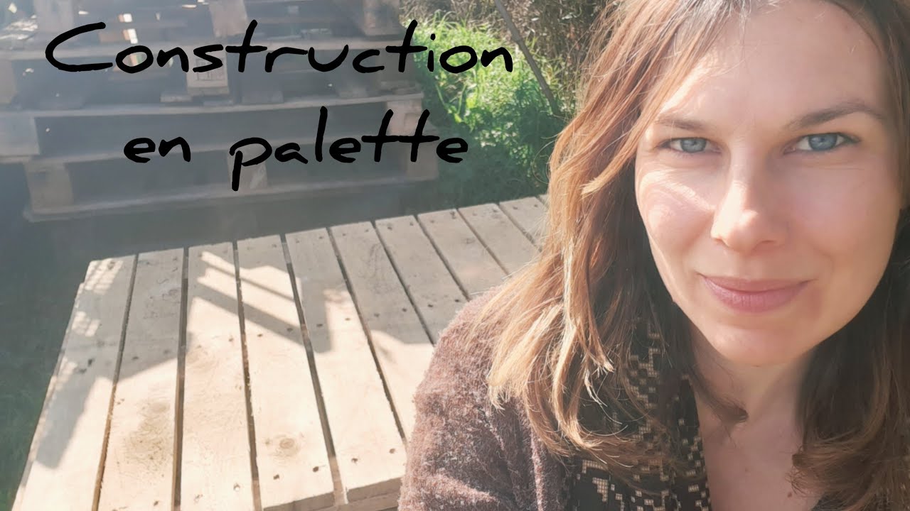 vlog 3, je réaménage ma zone à semis tout en palette !