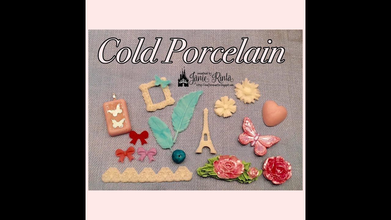Cold Porcelain - Easy DIY Craft Embellishments, Jewelry, and More!!! GIVEAWAY CLOSED