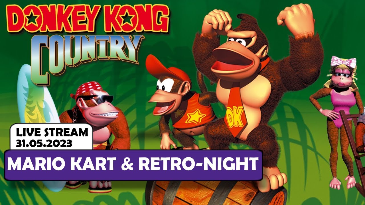 TWITCH STREAM 31.05.2023 🔴 Mario Kart & Retro-Night! | VOD