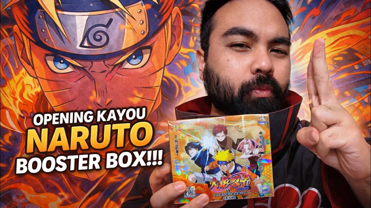 Opening Kayou Naruto T2W8 Booster Box Chapter of Soldiers