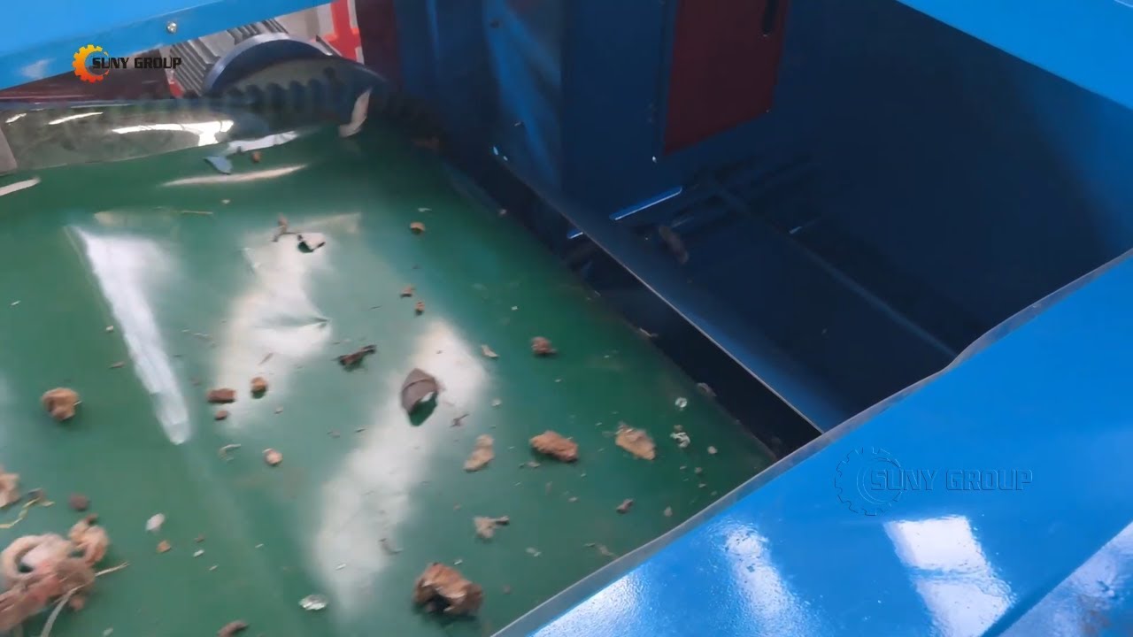 Testing an Eddy Current Separator for Aluminum and Non-metal Sorting