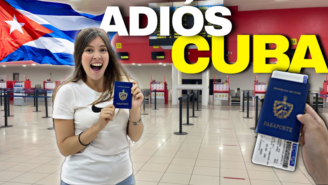 Adi&oacute;s Cuba | Al fin logr&eacute; salir&hellip; Mi historia real ✈️🇨🇺