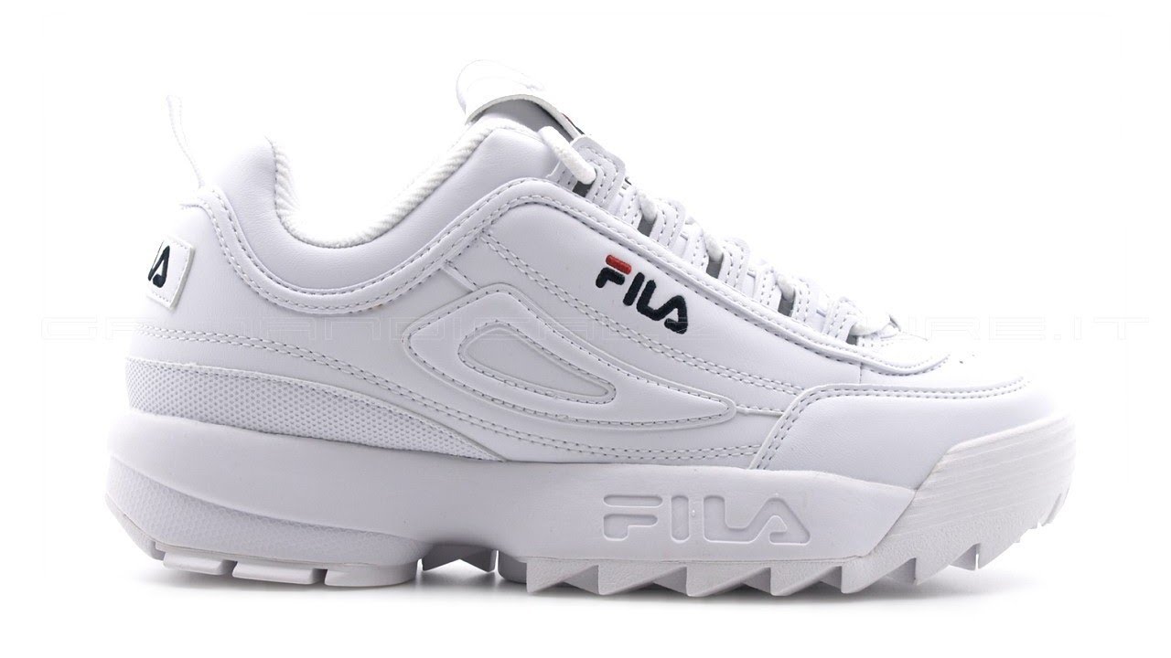 Fila Disruptor Sneakers bianche SKU #1010567-WHITE