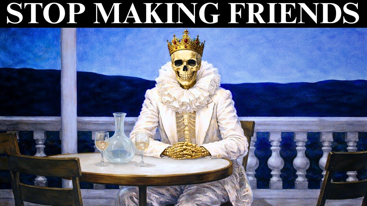 Why Smart People Stop Making New Friends - Arthur Schopenhauer