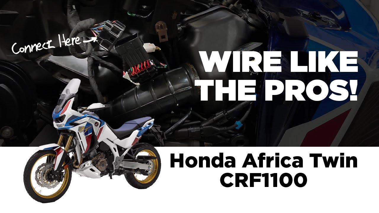 Honda Africa Twin 1100 - How to Wire Electrical Accessories - OEM Wiring Overview