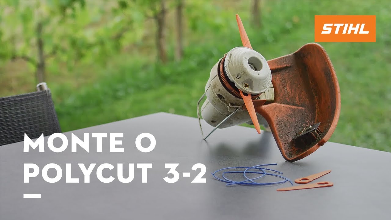 ROÇADEIRA: como montar o conjunto de corte PolyCut 3-2