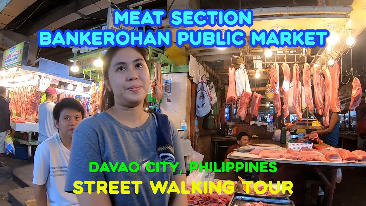 Bankerohan Public Market (Meat Section), Davao City, Philippines