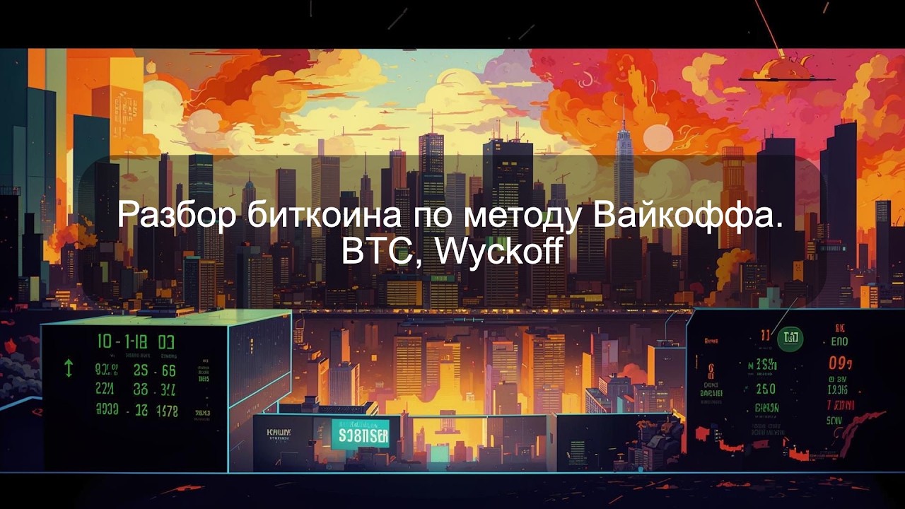Разбор биткоина по методу Вайкоффа. BTC, Wyckoff