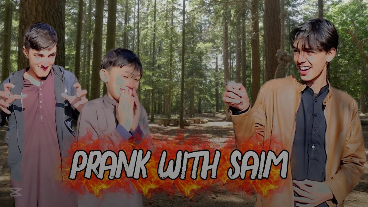 Saim KY sath prank😁bht Maza aya#azanofficial #vlog #subscribemychannel 