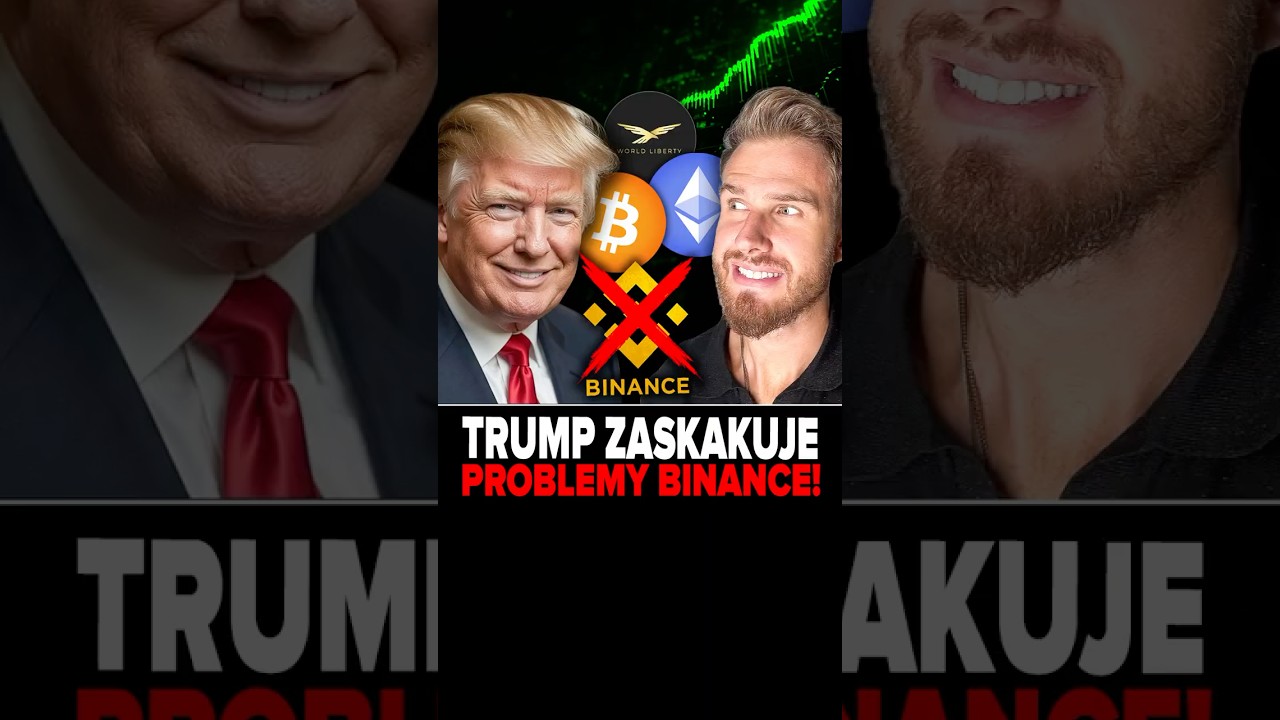 🚨 TRUMP ZAROBIŁ MILIARD W KRYPTO (BINANCE WYLATUJE DZIŚ Z EUROPY)