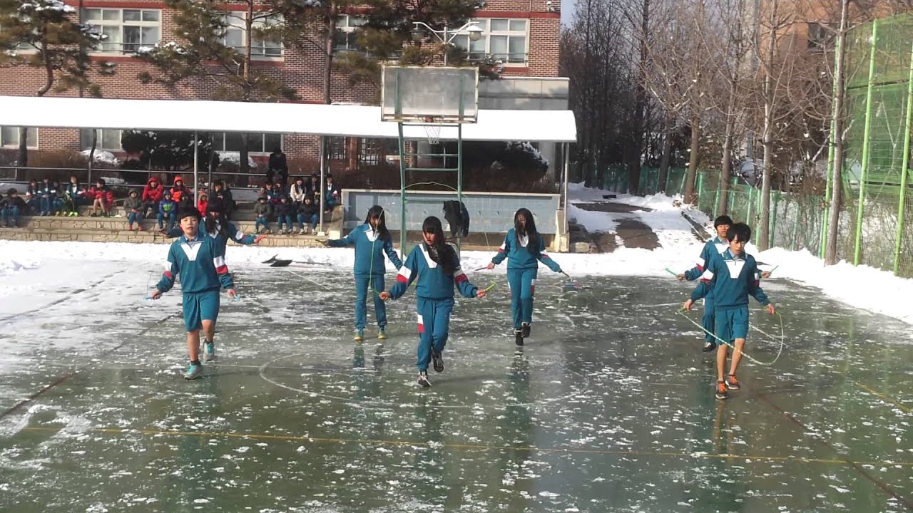 2013년 고색중 1학년 5반 음악줄넘기 수행평가