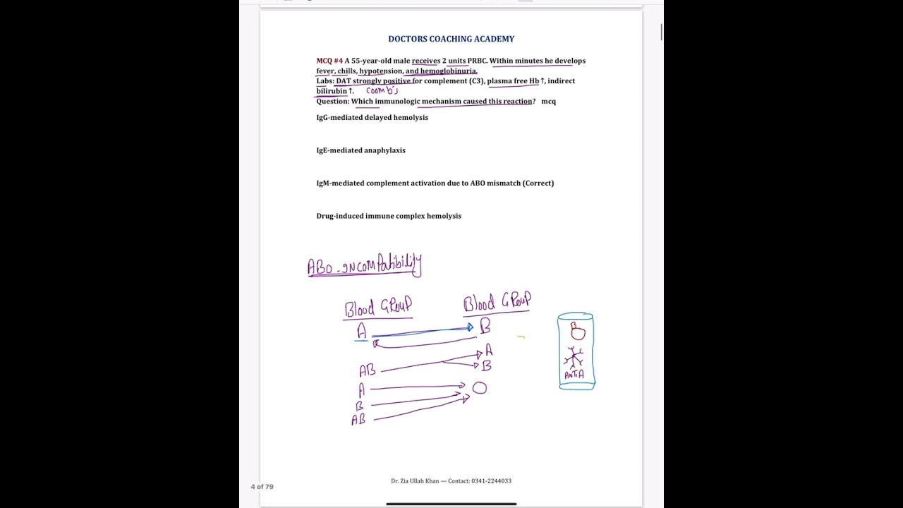 Haematology Mock explanations part 1