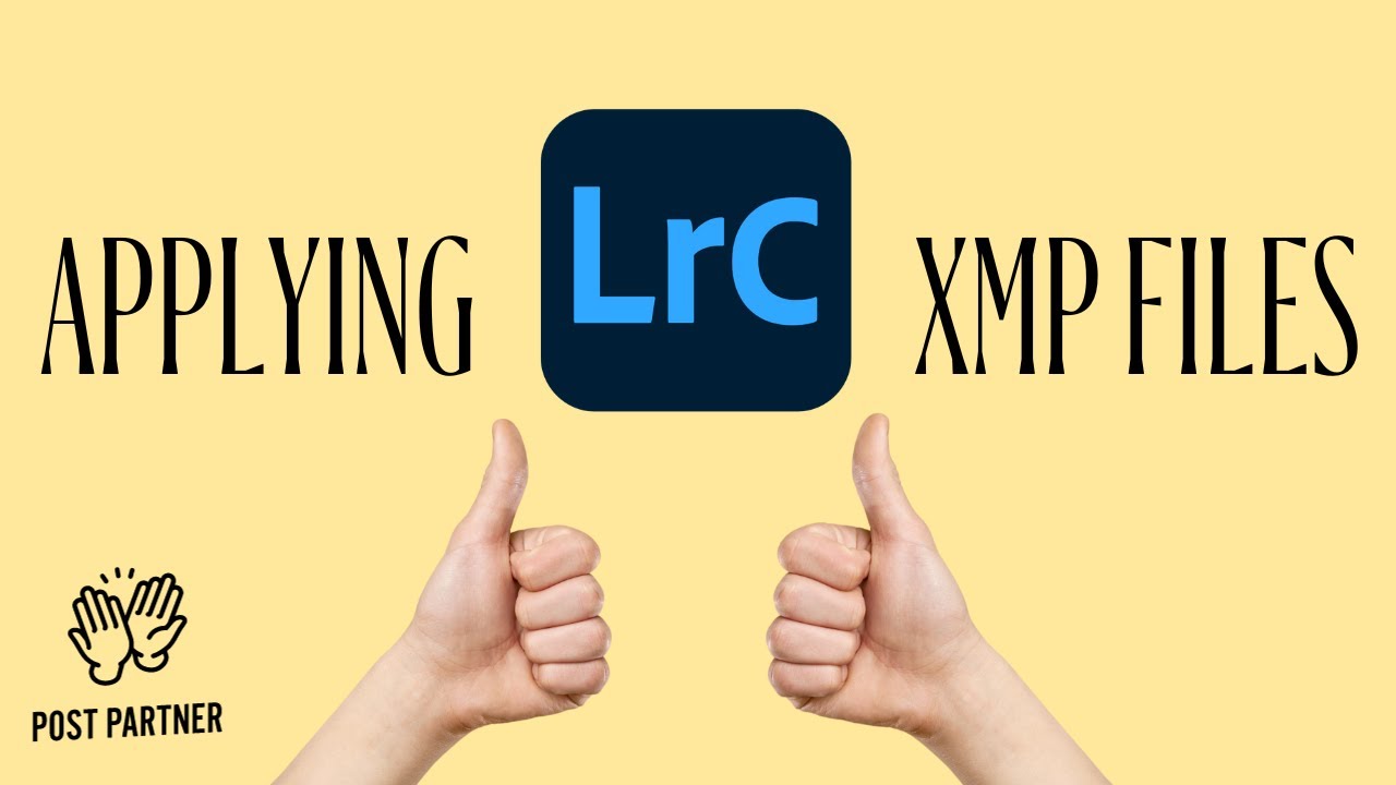 How to: Apply XMP files