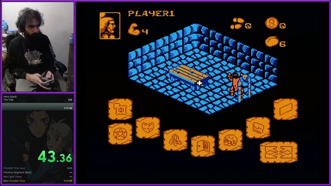 Hero Quest (NES)—The Trial—1m 14s