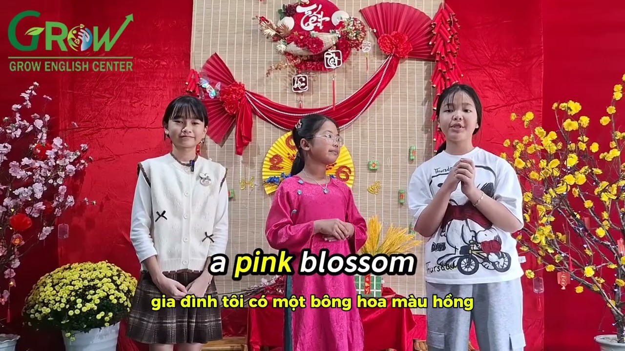 Ruby - Lucy - May - Flyers 5/2 - Talk about how people decorate the house for Tet