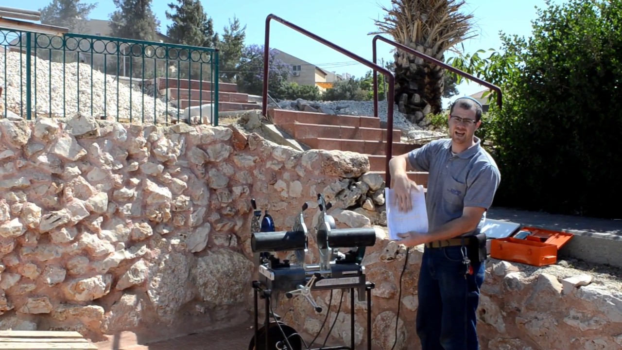 HDPE butt welding הדרכה להלחמת צינור גיבריט