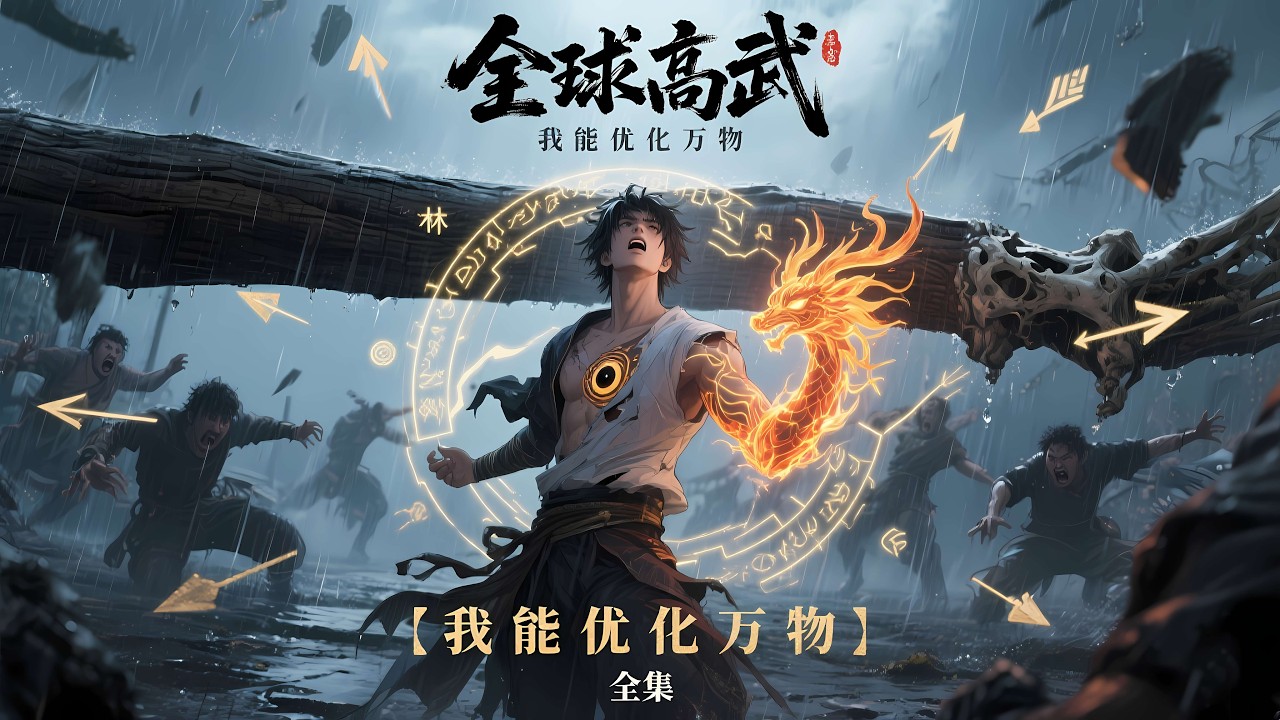一口气看完《全球高武：我能优化万物！ 》全集，林风觉醒至尊灵脉，却被至亲挖骨夺脉，还要再取双眼。绝境之下，优化系统觉醒。重瞳、至尊骨、麒麟臂接连成型，功法万物皆可优化。这一世，他要让所有人跪着求饶。