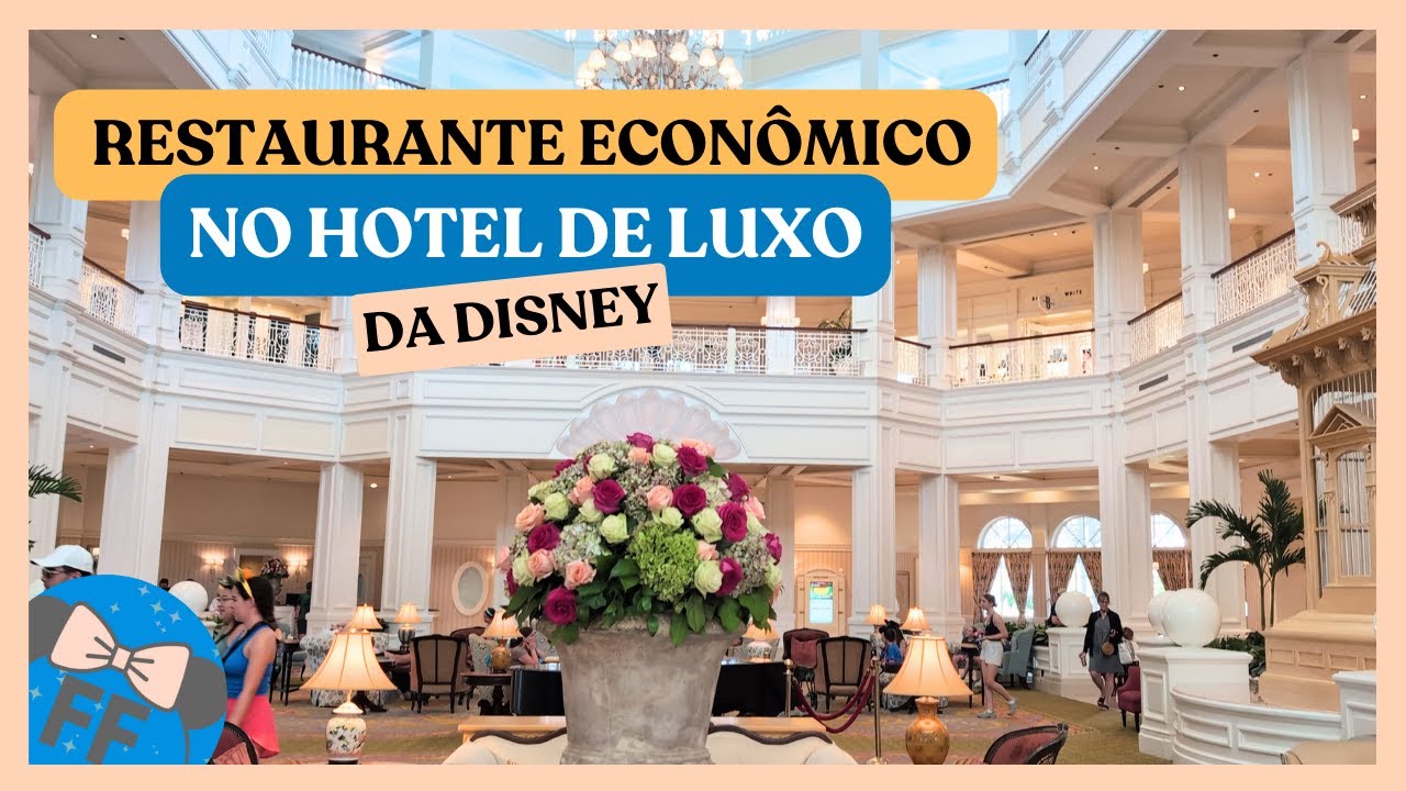 Grand Floridian Cafe - Restaurante Econômico no Hotel de Luxo da Disney | Flórida com Flori