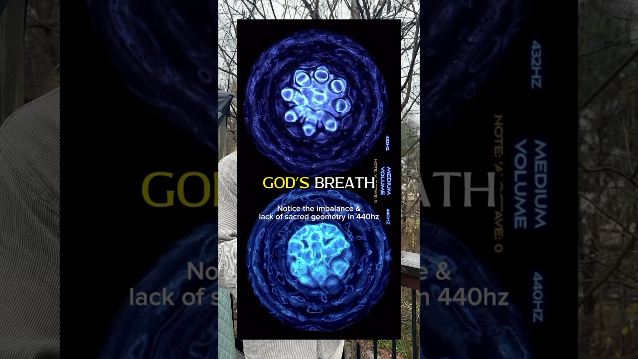 440 hertz VS 432 hz music #vibration #music