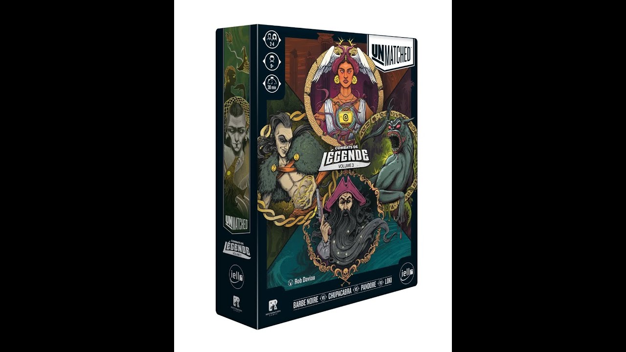 Unmatched : Combats de Légende Vol.3