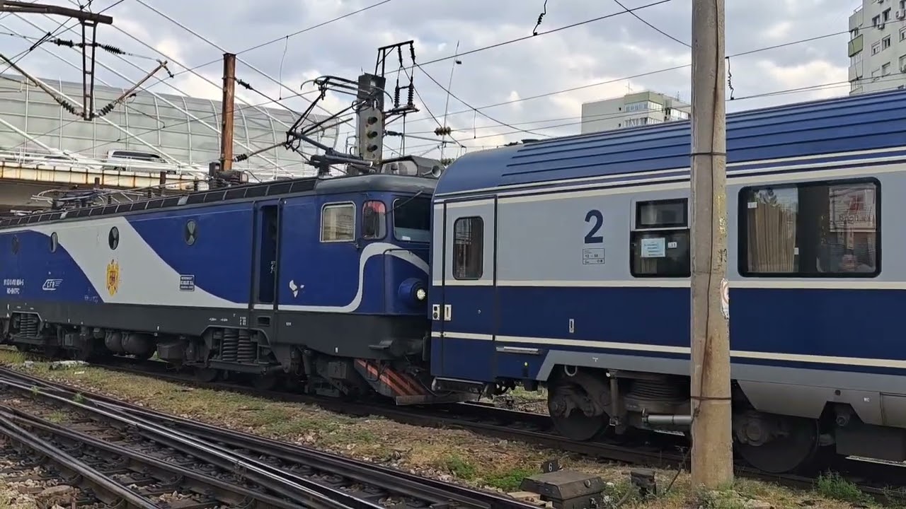 Trenuri în Gara de Nord București (Trains in North Railway Bucharest) - 27.08.2024