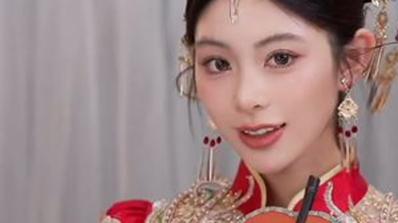 太美啦！江浙沪千金出嫁的造型原来是这样的！ 姐妹们都说江浙沪是个形容词哈哈千金感的造型就是这样流行起来的贵气减龄又很时尚真的太好看啦～#新娘造型 #化妆师的工作日常 #新中式妆容 #喜...