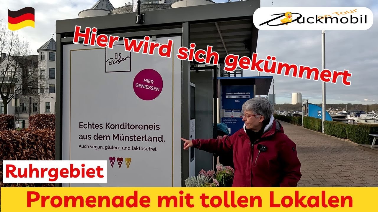 Wohnmobilhafen Marina Rünthe in Bergkamen - mediterranes Flair im Ruhrgebiet