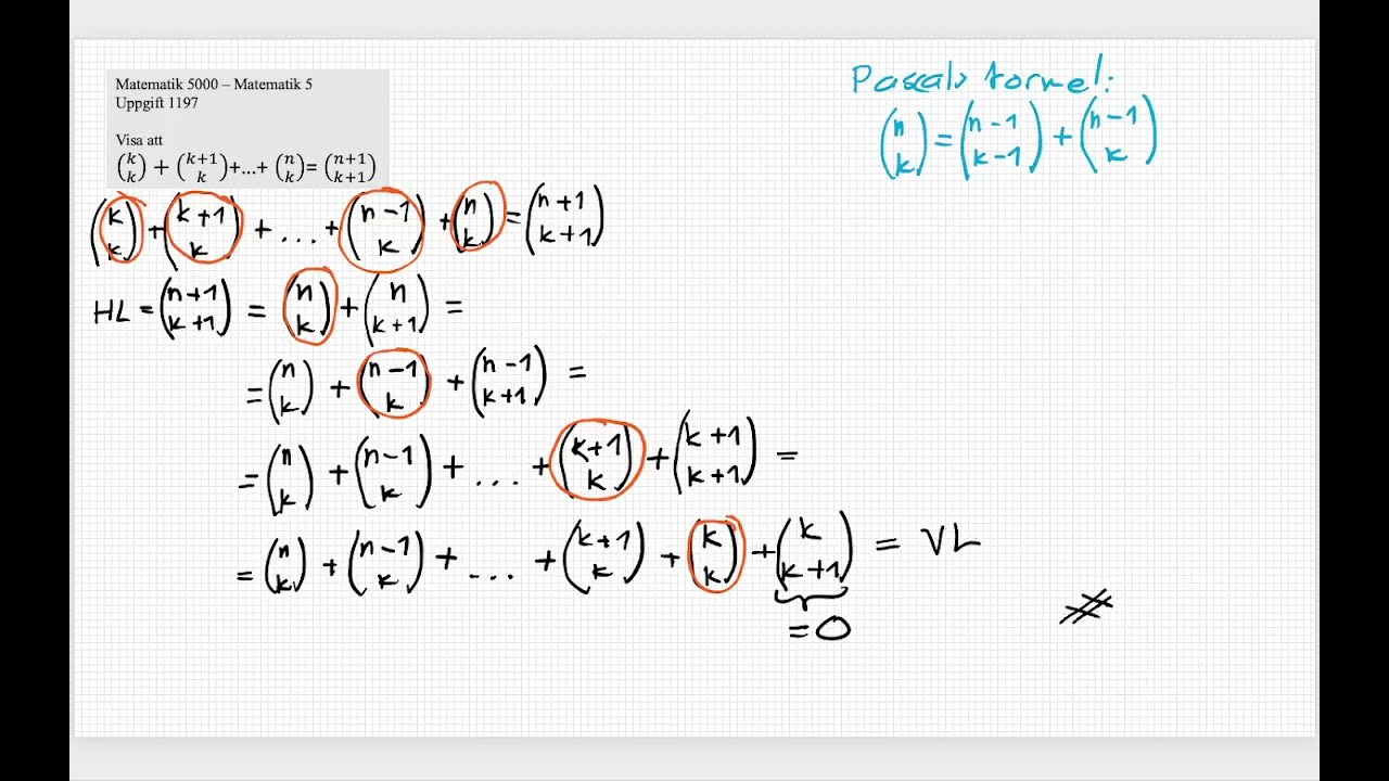Uppgift 1197 - Matte 5 - Bok: Matematik 5000