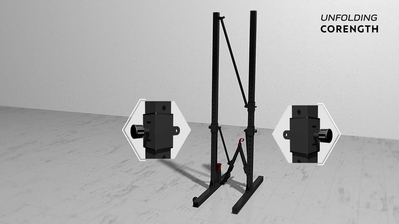 如何組裝 Rack 折疊重量訓練架 I DECATHLON